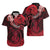 Polynesian Pride Capricorn Zodiac Hawaiian Shirt Astrological Sign Tribal Plumeria Red Galaxy LT14 - Polynesian Pride