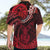 Polynesian Pride Capricorn Zodiac Hawaiian Shirt Astrological Sign Tribal Plumeria Red Galaxy LT14 - Polynesian Pride