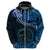 Polynesian Pride Aquarius Zodiac Hoodie Astrological Sign Tribal Plumeria Blue Galaxy LT14 - Polynesian Pride