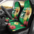 Custom Vanuatu Cricket Car Seat Cover 2024 Tropical Flowers Version