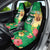 Custom Vanuatu Cricket Car Seat Cover 2024 Tropical Flowers Version