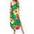 Custom Vanuatu Cricket Summer Maxi Dress 2024 Tropical Flowers Version