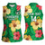 Custom Vanuatu Cricket Women Sleeveless Polo Shirt 2024 Tropical Flowers Version