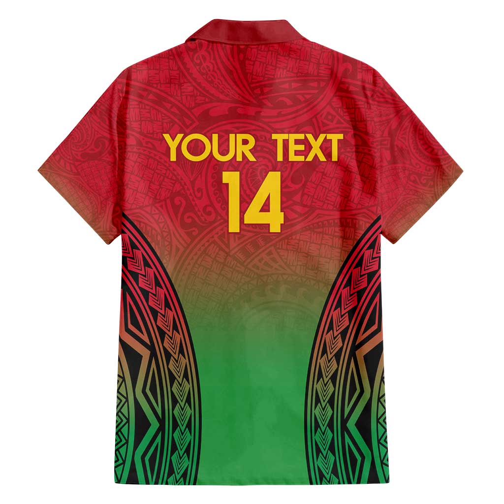 Custom Vanuatu Cricket Family Matching Long Sleeve Bodycon Dress and Hawaiian Shirt 2024 Polynesian Pattern Sporty Style LT14 - Polynesian Pride