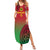 Custom Vanuatu Cricket Summer Maxi Dress 2024 Polynesian Pattern Sporty Style