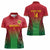 Custom Vanuatu Cricket Women Polo Shirt 2024 Polynesian Pattern Sporty Style