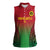 Custom Vanuatu Cricket Women Sleeveless Polo Shirt 2024 Polynesian Pattern Sporty Style