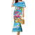 Flamingo Aloha Hawaii Family Matching Mermaid Dress and Hawaiian Shirt It's 5 O’Clock Somewhere Tropical Vibes - Polynesian Pride