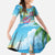 Flamingo Aloha Hawaii Family Matching Tank Maxi Dress and Hawaiian Shirt It's 5 O’Clock Somewhere Tropical Vibes - Polynesian Pride
