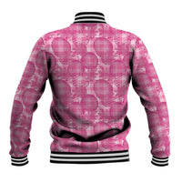 Alaka Hawaii Breadfruit Palaka Motifs Baseball Jacket LT14 - Polynesian Pride
