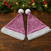 Alaka Hawaii Breadfruit Palaka Motifs Christmas Santa Hat LT14 - Polynesian Pride