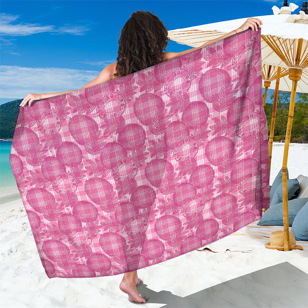 Alaka Hawaii Breadfruit Palaka Motifs Sarong