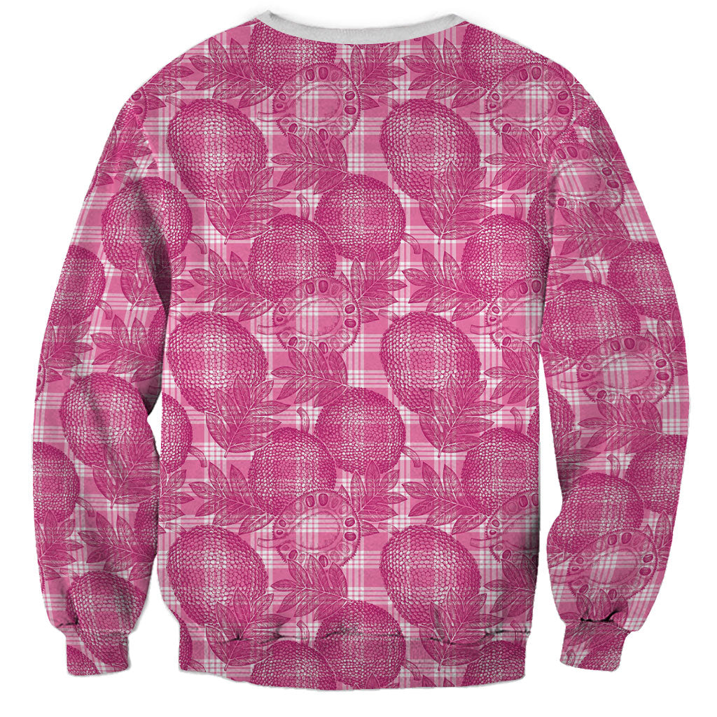 Alaka Hawaii Breadfruit Palaka Motifs Sweatshirt LT14 - Polynesian Pride