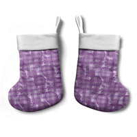 Poni Hawaii Breadfruit Palaka Motifs Christmas Stocking LT14 - Polynesian Pride