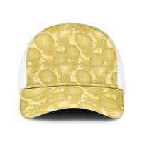 Melemele Hawaii Breadfruit Palaka Motifs Baseball Net Cap