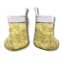 Melemele Hawaii Breadfruit Palaka Motifs Christmas Stocking LT14 - Polynesian Pride