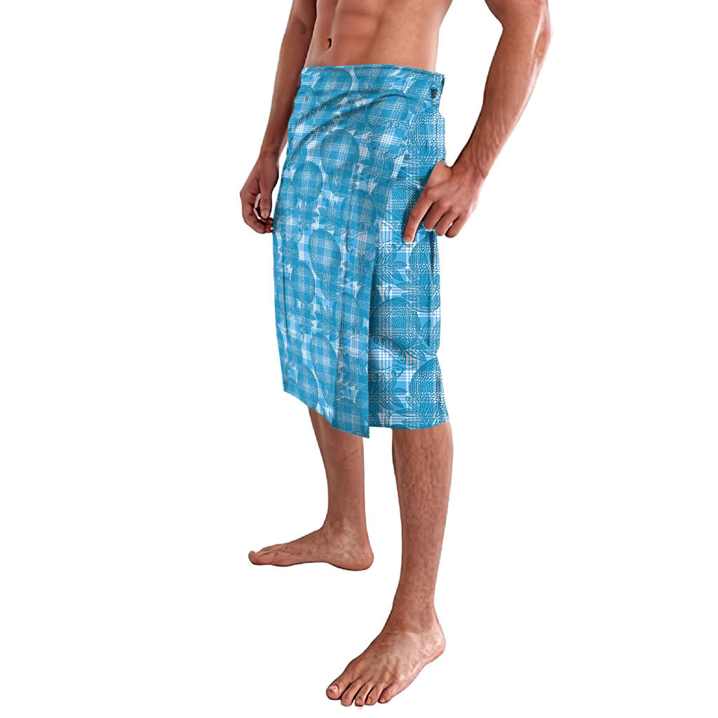 Polu Hawaii Breadfruit Palaka Motifs Lavalava LT14 - Polynesian Pride