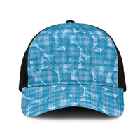 Polu Hawaii Breadfruit Palaka Motifs Mesh Trucker Cap