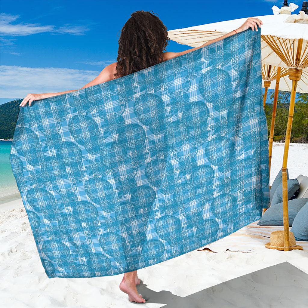 Polu Hawaii Breadfruit Palaka Motifs Sarong