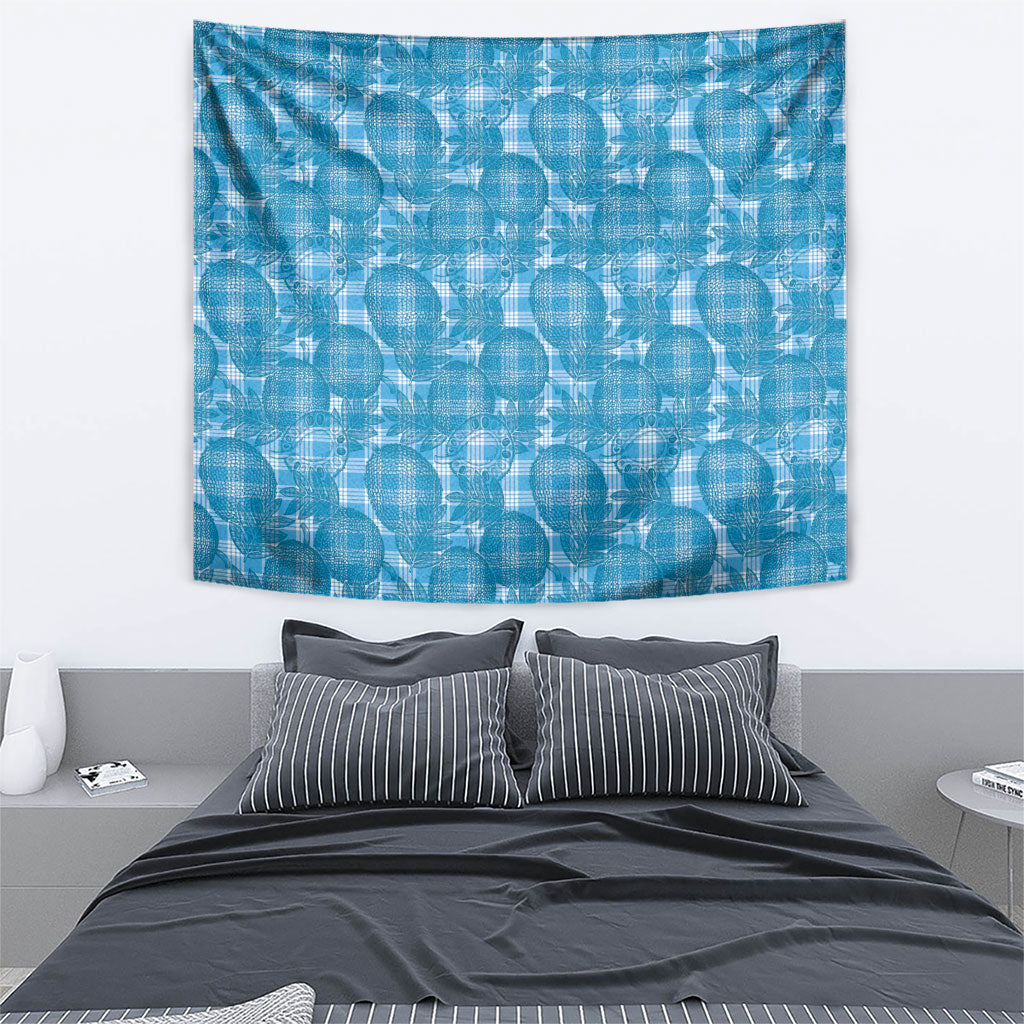 Polu Hawaii Breadfruit Palaka Motifs Tapestry LT14 - Polynesian Pride