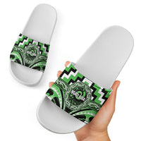Aotearoa Ngati Awa Slide Sandals Maori Iwi Poutama Puhoro Tattoo LT14 - Polynesian Pride
