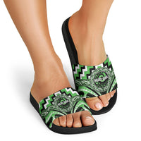 Aotearoa Ngati Awa Slide Sandals Maori Iwi Poutama Puhoro Tattoo LT14 - Polynesian Pride