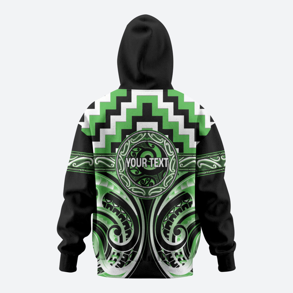 Aotearoa Ngati Awa Personalised Zip Hoodie Maori Iwi Poutama Puhoro Tattoo LT14 - Polynesian Pride