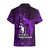 French Polynesia Bora Bora Hawaiian Shirt Polynesian Shark Tattoo With Hibiscus Purple Version LT14 - Polynesian Pride