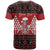 Personalized Hawaii Skull Christmas T Shirt Mele Kalikimaka Hawaiian Kakau - Polynesian Pride
