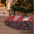 Personalized Hawaii Skull Christmas Tree Skirt Mele Kalikimaka Hawaiian Kakau - Polynesian Pride