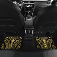 Taranaki Custom Rugby New Zealand Car Mats Aotearoa Maori Pukana Tiki Mascot