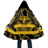 Taranaki Custom Rugby New Zealand Cloak Aotearoa Maori Pukana Tiki Mascot