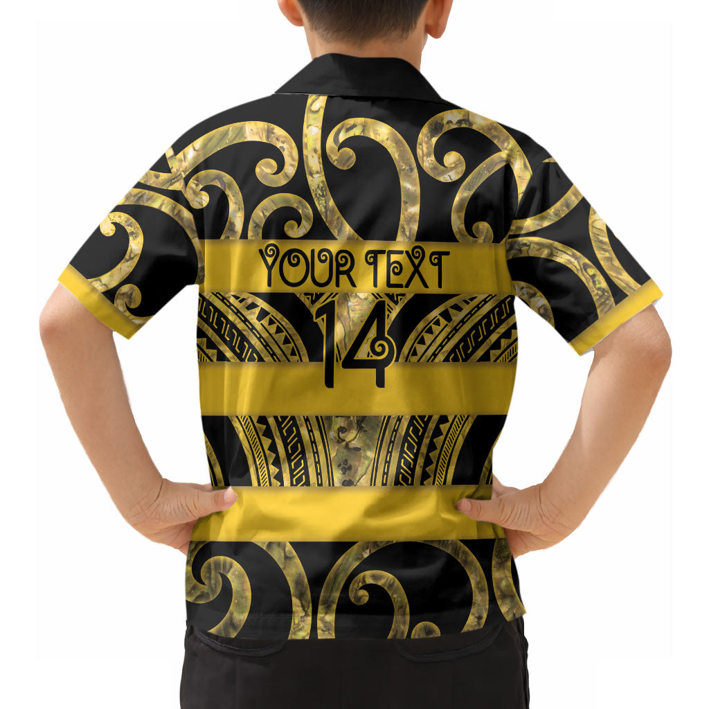 Taranaki Custom Rugby New Zealand Hawaiian Shirt Aotearoa Maori Pukana Tiki Mascot