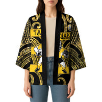 Taranaki Custom Rugby New Zealand Kimono Aotearoa Maori Pukana Tiki Mascot