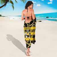 Taranaki Custom Rugby New Zealand Sarong Aotearoa Maori Pukana Tiki Mascot