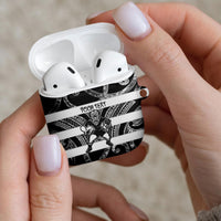 Hawke's Bay Custom Rugby New Zealand AirPods Case Aotearoa Maori Pukana Tiki Mascot