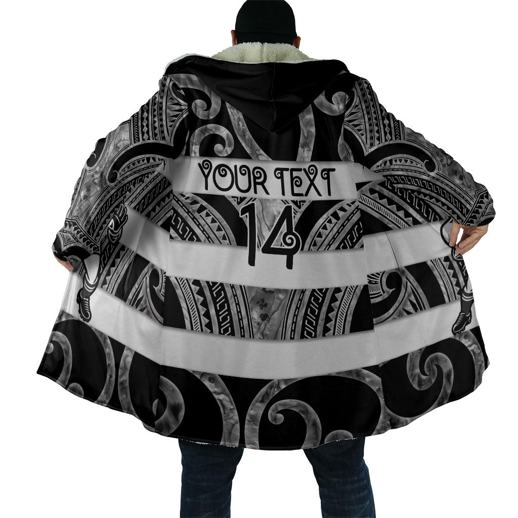 Hawke's Bay Custom Rugby New Zealand Cloak Aotearoa Maori Pukana Tiki Mascot