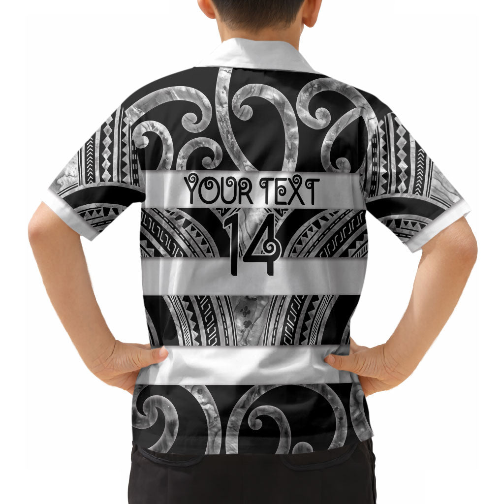 Hawke's Bay Custom Rugby New Zealand Hawaiian Shirt Aotearoa Maori Pukana Tiki Mascot
