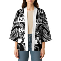 Hawke's Bay Custom Rugby New Zealand Kimono Aotearoa Maori Pukana Tiki Mascot