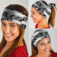 Hawke's Bay Custom Rugby New Zealand Neck Gaiter Aotearoa Maori Pukana Tiki Mascot