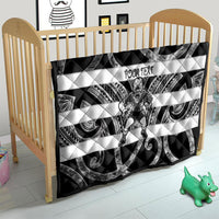 Hawke's Bay Custom Rugby New Zealand Quilt Aotearoa Maori Pukana Tiki Mascot