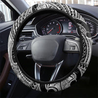 Hawke's Bay Rugby New Zealand Steering Wheel Cover Aotearoa Maori Pukana Tiki Mascot