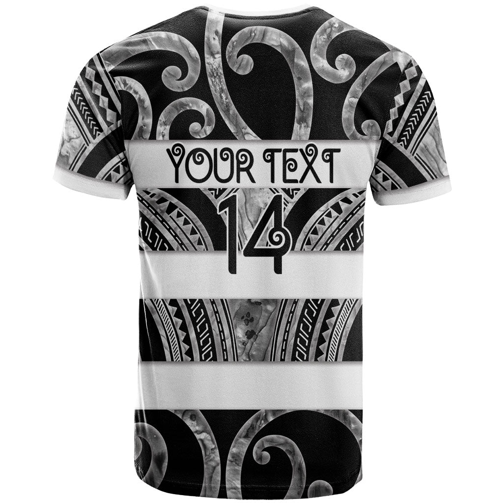 Hawke's Bay Custom Rugby New Zealand T Shirt Aotearoa Maori Pukana Tiki Mascot