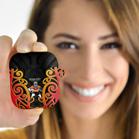 Waikato Custom Rugby New Zealand AirPods Case Aotearoa Maori Pukana Tiki Mascot