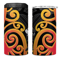 Waikato Rugby New Zealand 4 in 1 Can Cooler Tumbler Aotearoa Maori Pukana Tiki Mascot