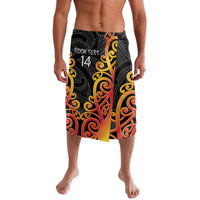 Waikato Custom Rugby New Zealand Lavalava Aotearoa Maori Pukana Tiki Mascot