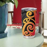 Waikato Rugby New Zealand Tumbler Cup Aotearoa Maori Pukana Tiki Mascot