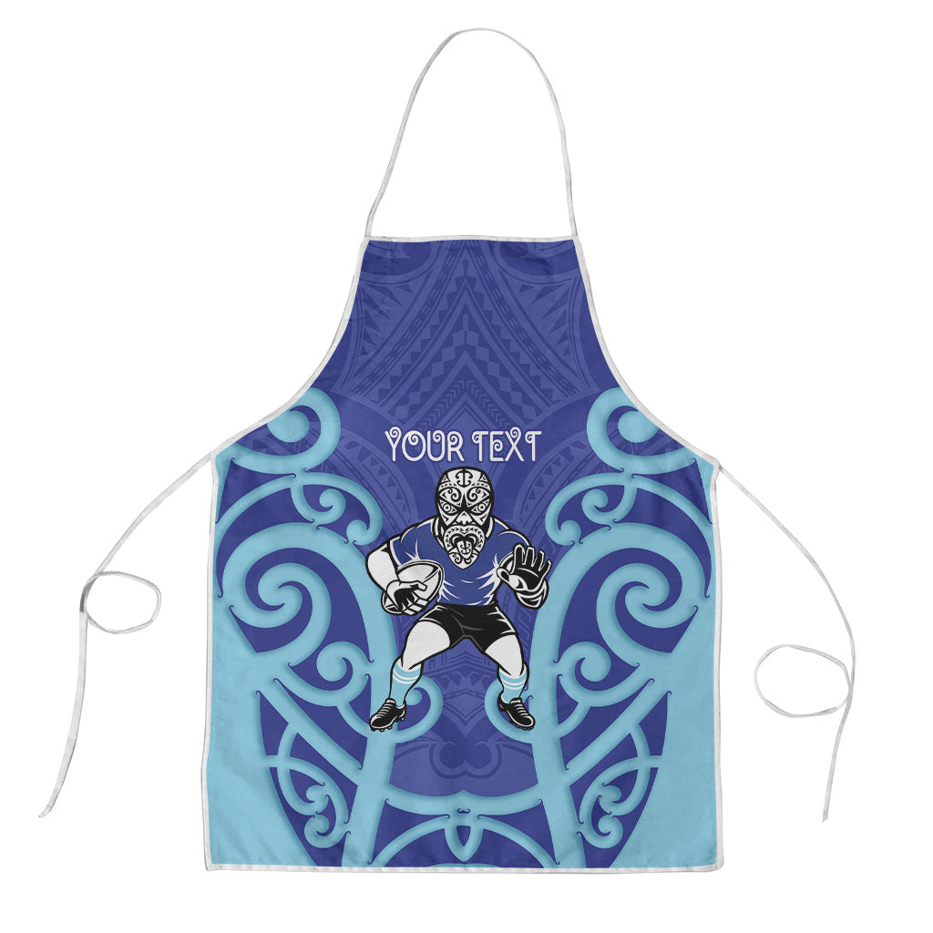 Northland Custom Rugby New Zealand Apron Aotearoa Maori Pukana Tiki Mascot