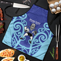 Northland Custom Rugby New Zealand Apron Aotearoa Maori Pukana Tiki Mascot