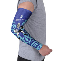 Northland Custom Rugby New Zealand Arm Sleeves Aotearoa Maori Pukana Tiki Mascot